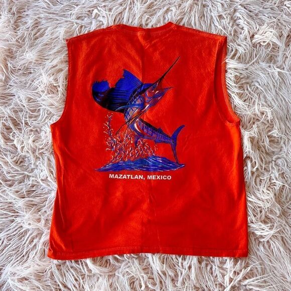 Vintage XL Mazatlan Mexico Tank Top - Picture 1 of 4